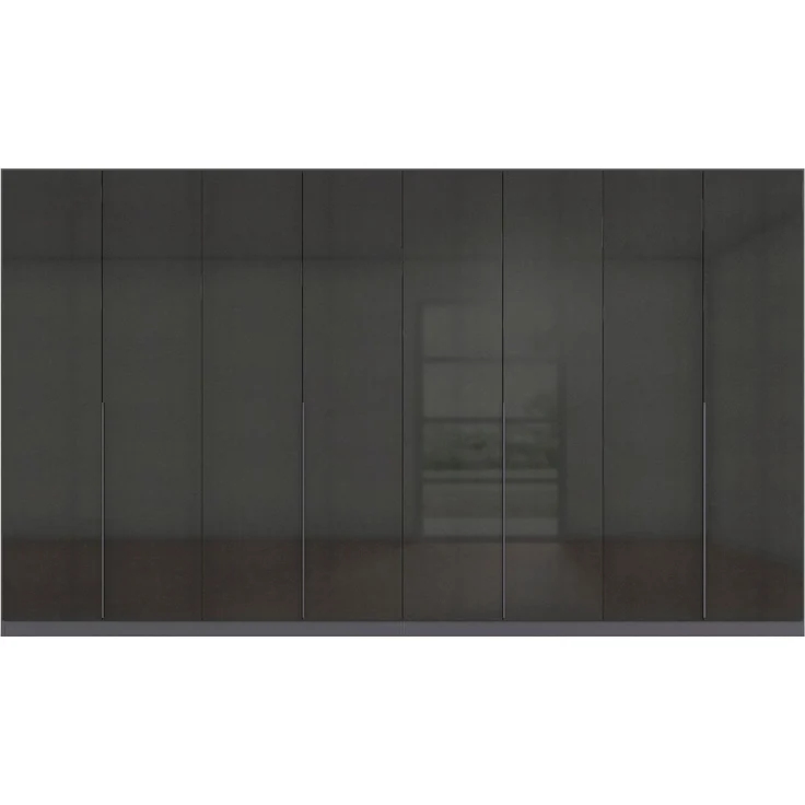 OTTO home Drehtürenschrank Kleiderschrank Schrank Garderobe AGORDO TOPSELLER Schlafzimmer (in zwei Griff-Farben, Breiten 91-405 cm, Dekor- oder Hochglanzfront) durchdachte Innenausstattung, in 8 Breiten und 2 Höhen MADE IN GERMANY – Bild 1