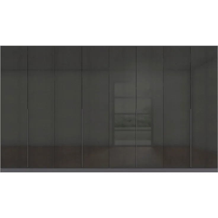 OTTO home Drehtürenschrank Kleiderschrank Schrank Garderobe AGORDO TOPSELLER Schlafzimmer (in zwei Griff-Farben, Breiten 91-405 cm, Dekor- oder Hochglanzfront) durchdachte Innenausstattung, in 8 Breiten und 2 Höhen MADE IN GERMANY