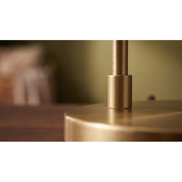 KAWOLA Tischlampe ENORA Glas gold 53 x 25 x 18 cm – Bild 9