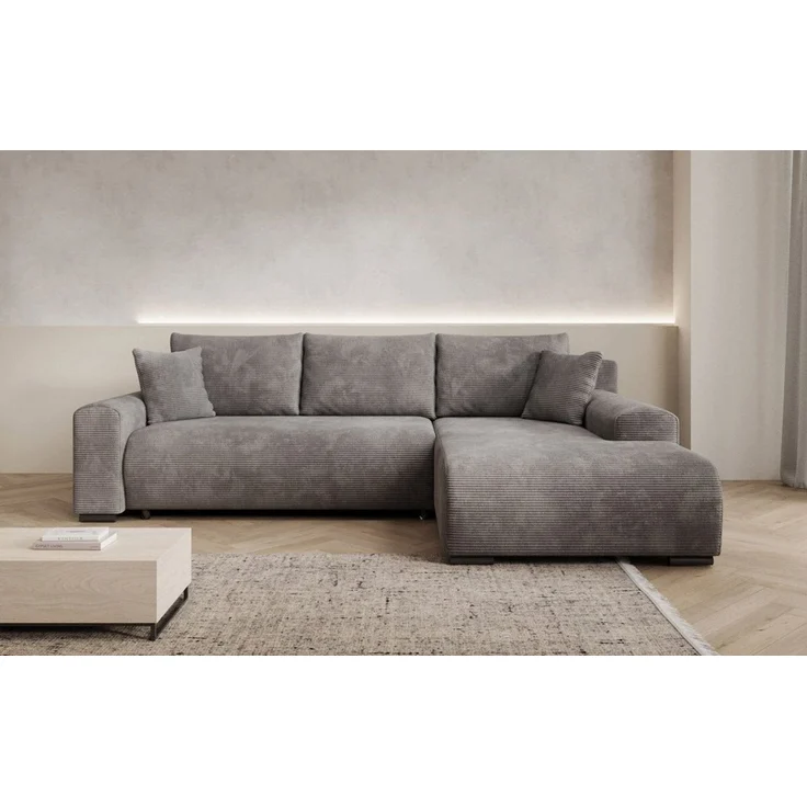 Luxusbetten24 Schlafsofa Designer Sofa Hanna, mit Schlaffunktion und Stauraum – Bild 2