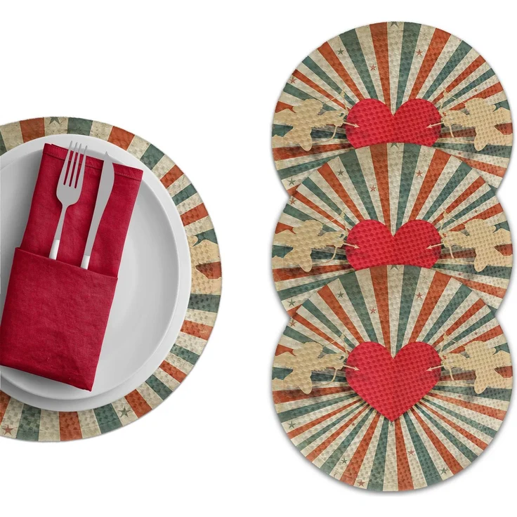 Hermia Concept '3556Supla' Tischset, Mehrfarbig, Ø 37 cm – Bild 1