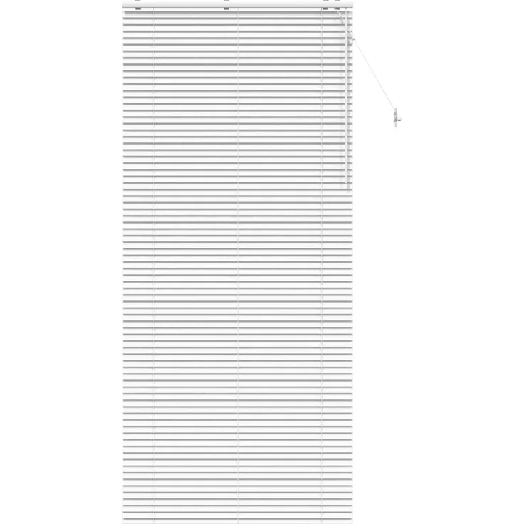 vidaXL Venezianische Jalousie Weiß 105 x 250 cm 35 mm 42015442 – Bild 2