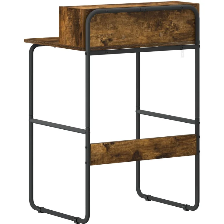 vidaXL Schreibtisch mit Stauraum Räuchereiche 60 x 50 x 91 cm 8008016 – Bild 5