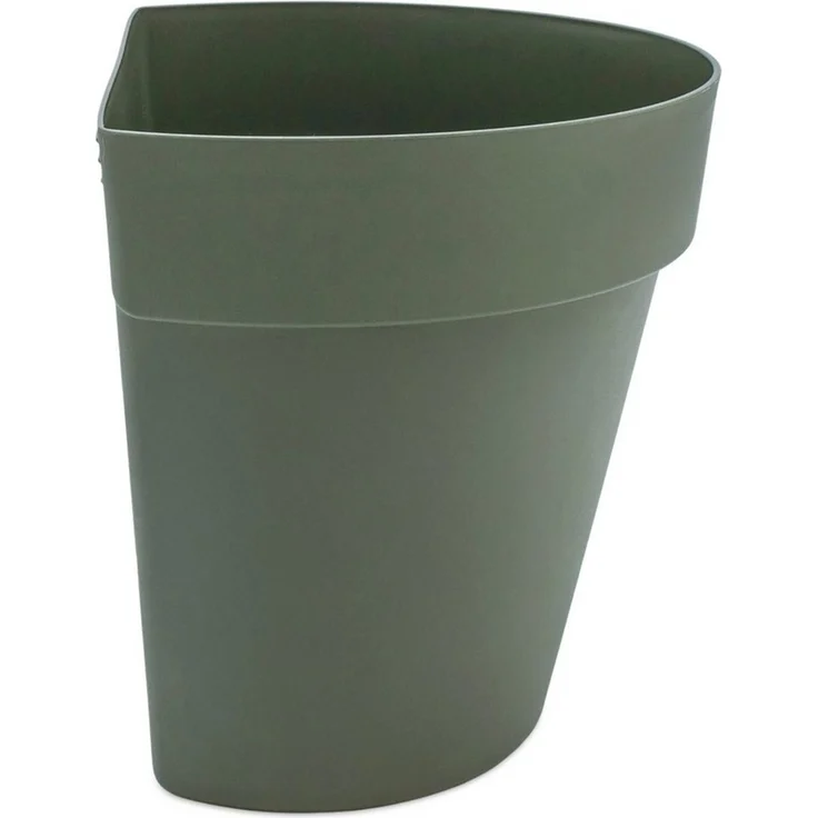 Spetebo Blumenkasten Kunststoff Wand Blumentopf für Außen 28x20 cm (Anzahl, 1 St, Stück), mit Aussparung zur Wandbefestigung – Bild 3