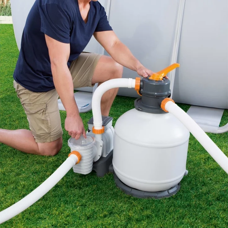 Bestway Flowclear Sandfilterpumpe 5678 L/h 3202505 – Bild 3