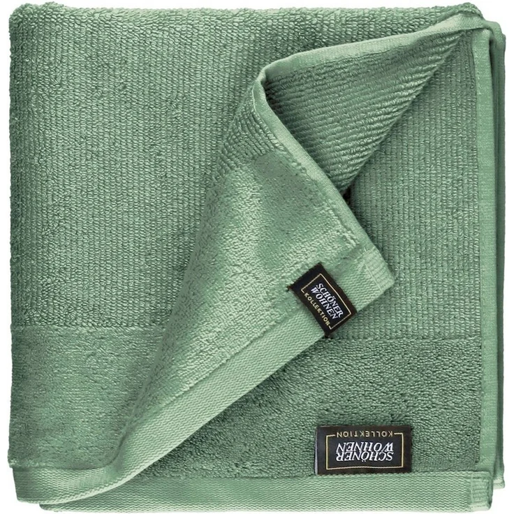 SCHÖNER WOHNEN-Kollektion Handtuch Sense, Frottee (1-St), mit Velourborte, hautschmeichelnde Airtouch Qualität, super weich – Bild 5