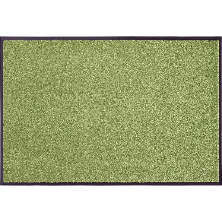 Waschbare Fußmatte Wash & Clean - grün - 120x180x0,7cm – Bild 1