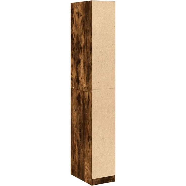 vidaXL Kleiderschrank Räuchereiche 30x50x200 cm Holzwerkstoff 3307706 – Bild 6