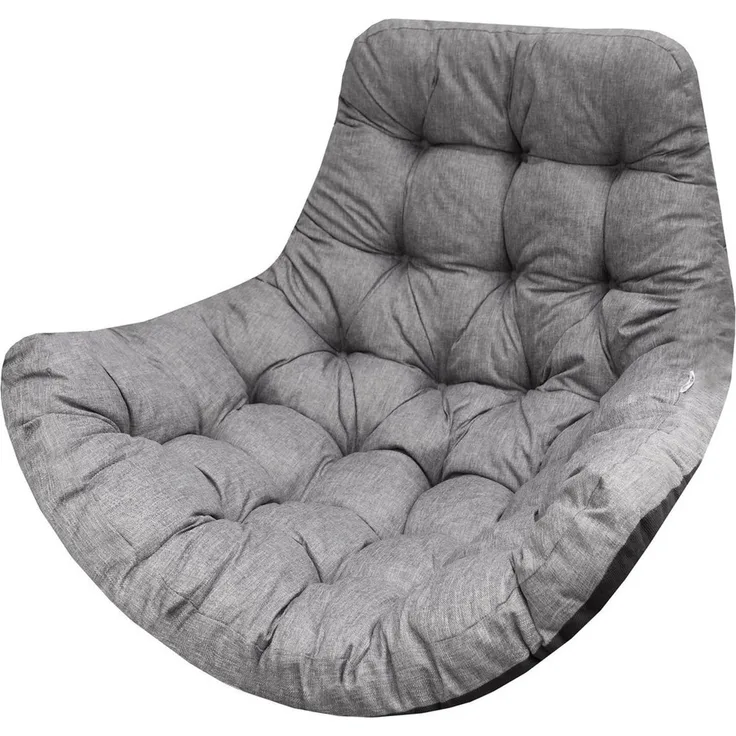 Hobbygarden Stuhlkissen Hängesessel Kissen Polster Auflage für Polyrattan Rattan Hängeschaukel, Sitzauflage für Hängekorb Rückenkissen für Hängesitz Indoor & Outdoor