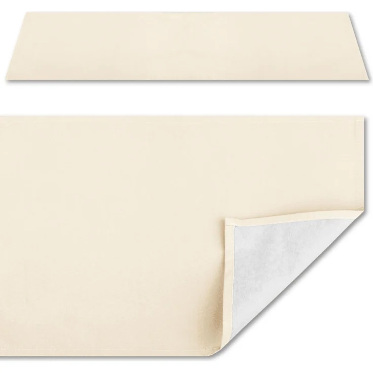Tischläufer Tischband Tischuntersetzer 140x40 cm, schlicht und modern in vielen verschiedenen Farben erhältlich (beige - creme) – Bild 4