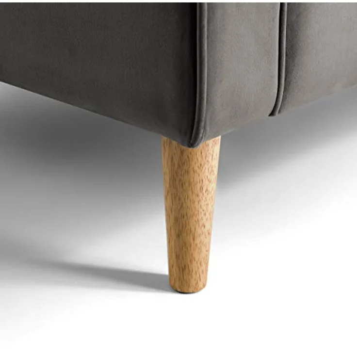 Julian Bowen Hayward Samt-2-Sitzer-Sofa, mittelgroß – Bild 5
