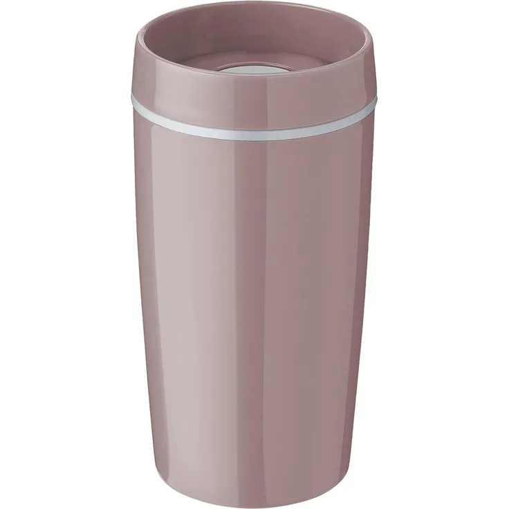 Rig-Tig BRING-IT To-Go Becher Rose, Trinkbecher, Becher, Kunststoff, Silikon, Rosa, 340 ml, Z00252