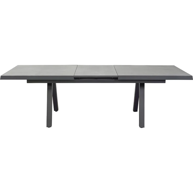 Gartentisch Sondrino, Keramik, Schwarz, 200 x 75 x 100 cm – Bild 4