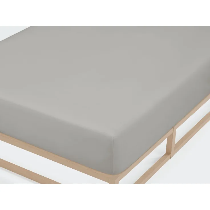 Castell Jersey-Stretch-Spannbetttuch, Sturmgrau, 1x 140x200 cm - 160x200 cm, 90x200 cm