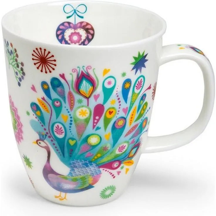 TeaLogic Tasse Paula Henkelbecher 0,35 L Fine Bone China, 1-tlg.