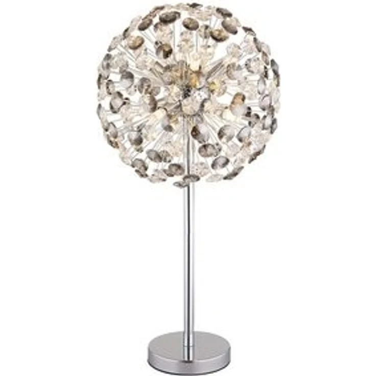 GLOBO LIGHTING Tischleuchte KATRINA, LED fest integriert, Warmweiß, Tischlampe Nachttischlampe Deko-Tischleuchte Schlafzimmer – Bild 6