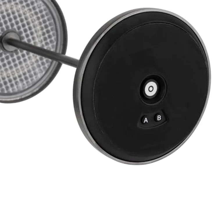 APS JOSEF MINI LED Akku-Tischleuchte schwarz, dimmbar, 3,2 W, 270 Lumen, mit Fernbedienung und Ladestation – Bild 3