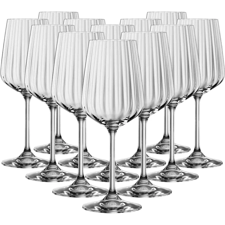 Spiegelau Lifestyle Weißweingläser 440 ml 12er Set – Bild 1