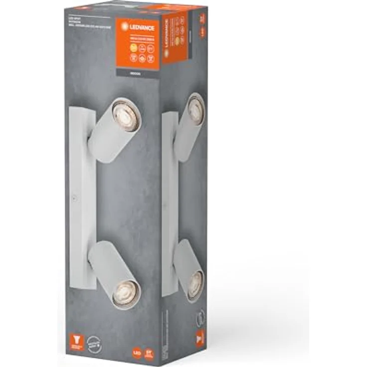 LEDVANCE LED-Spot Octagon GU10 Weiß 2x3,4W 927 DIM – Bild 7