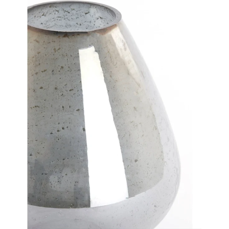 Dekovase Vase LATERZA von Light & Living Blumenvase Ø27x30 cm Glas Steinschlag – Bild 2