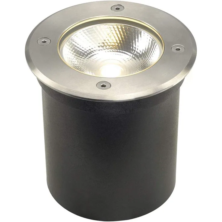 SLV No. 227600 ROCCI Bodeneinbauleuchte rund Edelstahl 316 LED 3000 K