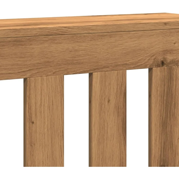 vidaXL Heizkörperverkleidung Artisan-Eiche 104x20x82 cm Holzwerkstoff 852743 – Bild 6