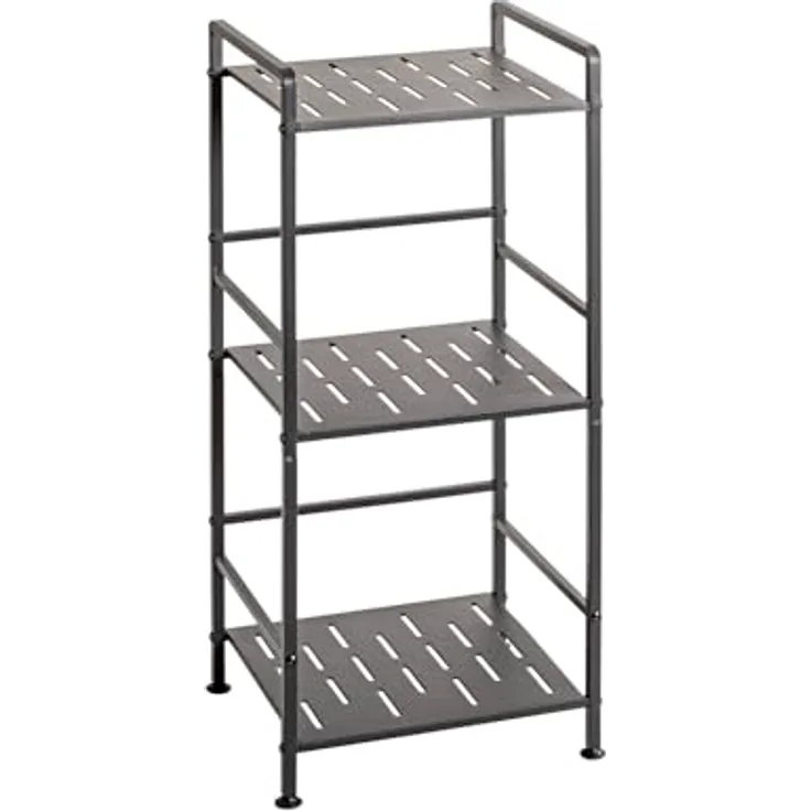 XXXL Xxxl Regal, anthrazit, Metall, 3 Fächer, 33x74x28 cm, stehend, in verschiedenen Größen erhältlich