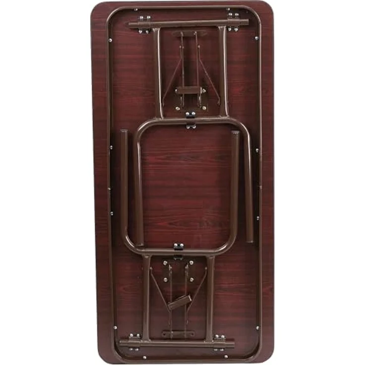 Flash Furniture Frankie Klapptisch aus Mahagoni, Melamin, Laminat, 122 cm – Bild 7