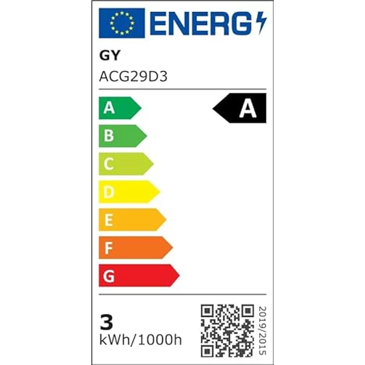 GY GU10 LED Neutralweiss Lampe 2,9W 520 lúmenes 4000K Neutralweiß Glühbirnen, 50W lampe ersetzt, Abstrahlwinkel 110° Leuchtmittel, Nicht Dimmbar Energiesparlampe, 5er-Pack – Bild 11
