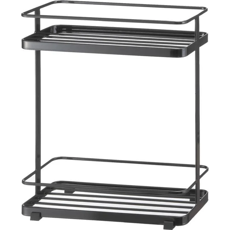 Yamazaki Badregal "Tower" Standregal Metall 28x33x12cm, Regal, Badablage, Badregal, moderner Skandistil – Bild 2
