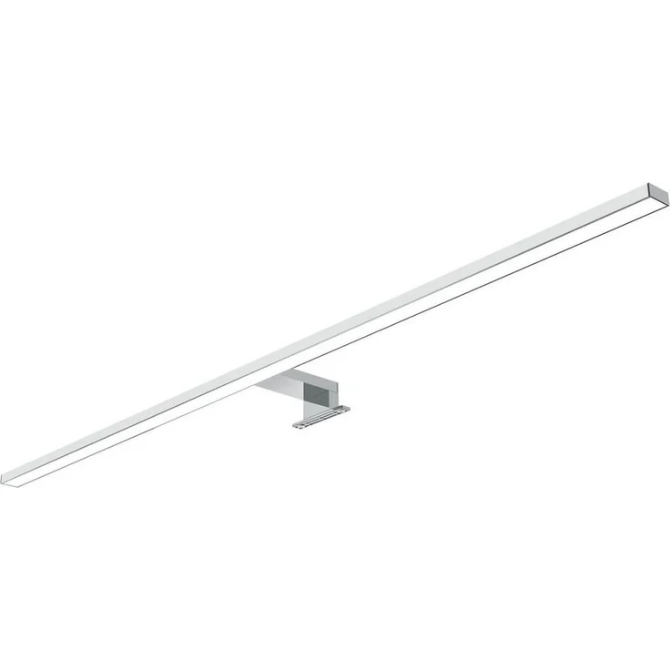 kalb LED Spiegelleuchte 80cm LED Badleuchte Badlampe Spiegellampe 230V warmweiß, silbergrau, warmweiß – Bild 1