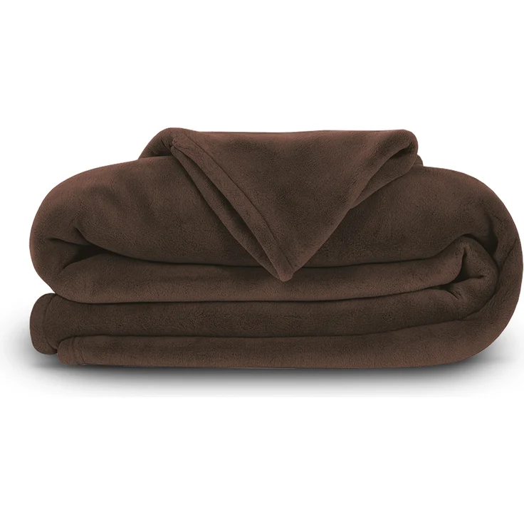 Kuscheldecke mit Ärmeln Braun – Bild 1