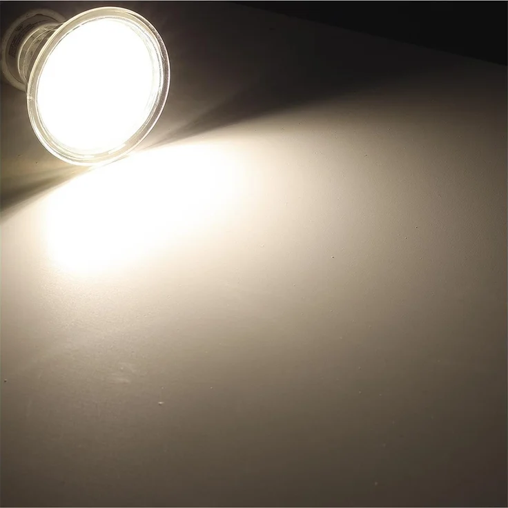 LED Strahler GU10 "H55 SMD"120°, 4000k, 460lm, 230V/4W, neutralweiß – Bild 3