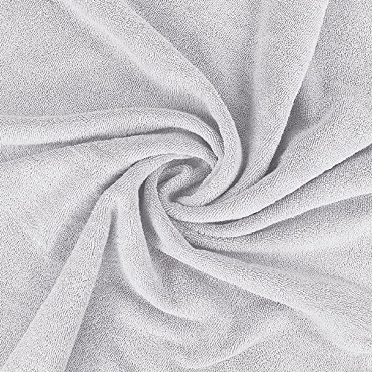 Utopia Towels,Luxuriöses Jumbo-Badetuch, 2-teilig, 100% ringgesponnene Baumwolle, extra großes Badetuch – superweiches Hotel-Qualitätshandtuch (89x178 cm, Silber) – Bild 4