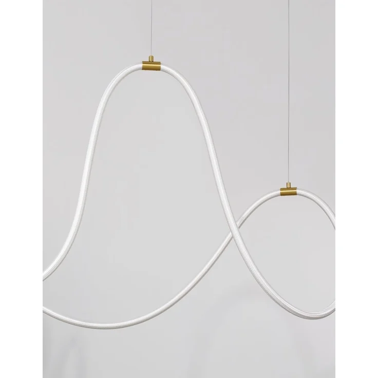 Nova Luce 9082093 CERELIA LED Pendelleuchte 3000K Messing Gold – Bild 5