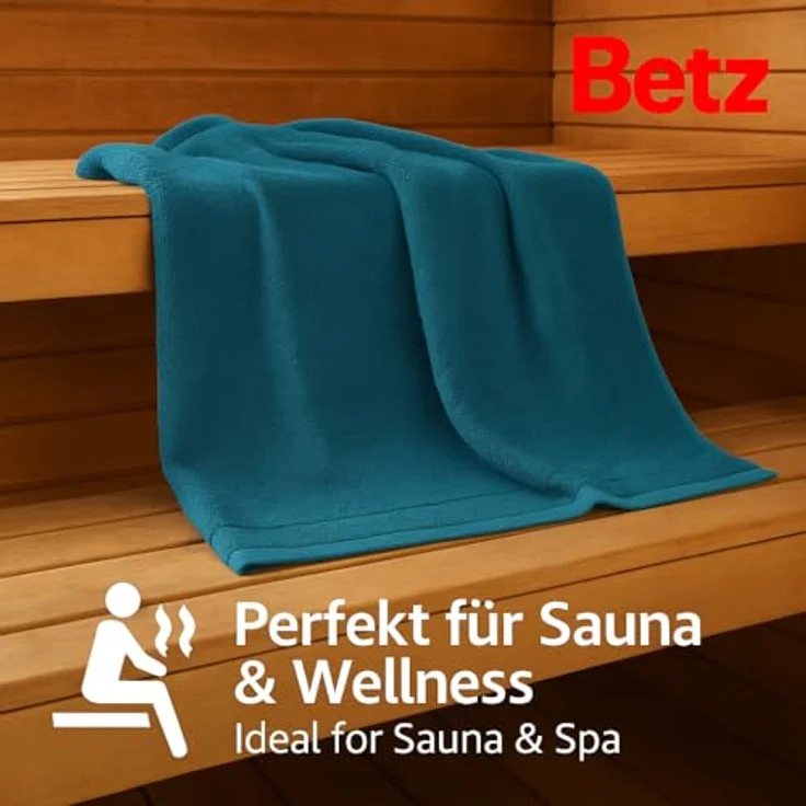 Betz Saunatuch Saunatücher groß XXL Größe 80 x 200 cm Badetuch Badetücher Palermo, (1 Stück, 1-St) – Bild 8