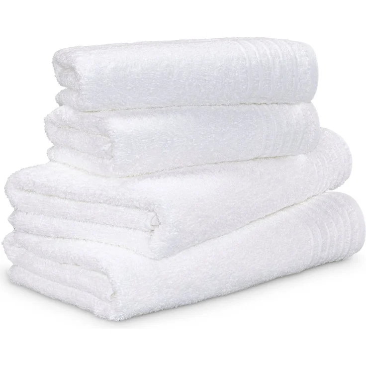 Möve Handtuch Set New Classic, Walkfrottier (4-St), 2x Hand- und 2x Duschtücher, 100% bester Baumwolle (480 g/m)