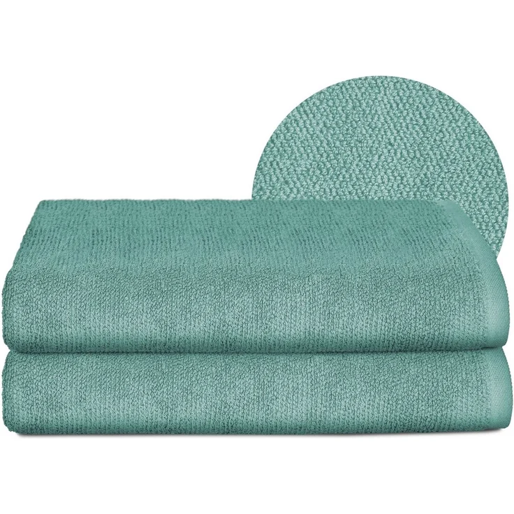 Beautex Handtuch Set Handtuch Set, Made in Europe, Frottier, (Multischlaufen-Optik, Frottier Premium Set aus 100% Baumwolle 550g/m)