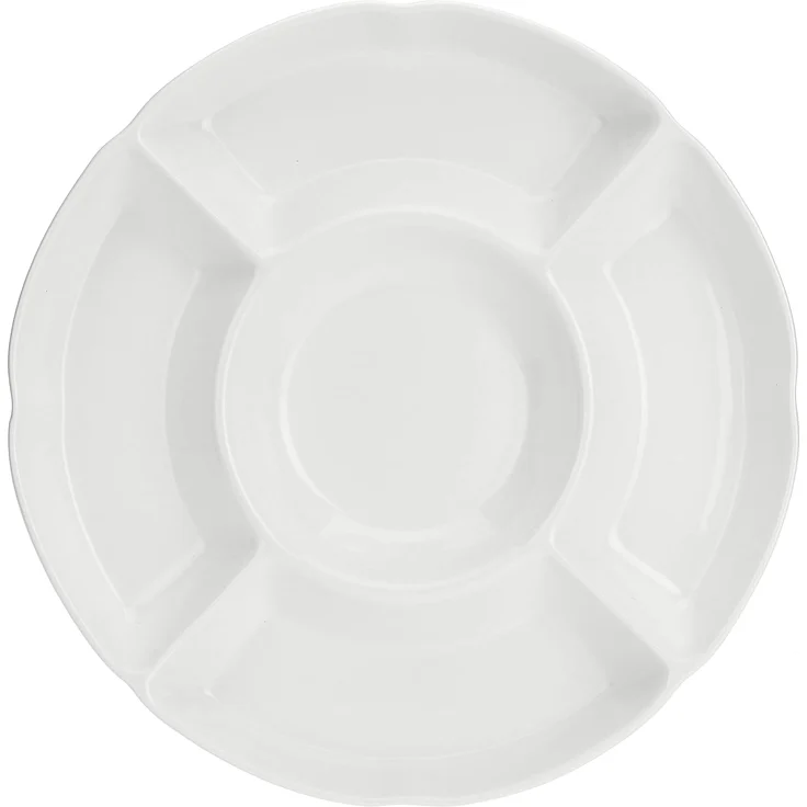 La Porcellana Bianca La Porcellana Bianca rundes Snacktablett 31,5 cm P001903031 – Bild 1