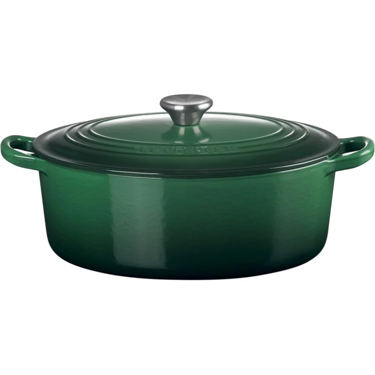 LE CREUSET Bräter Bräter Tradition oval juniper 31cm, Emailliertes Gusseisen – Bild 5