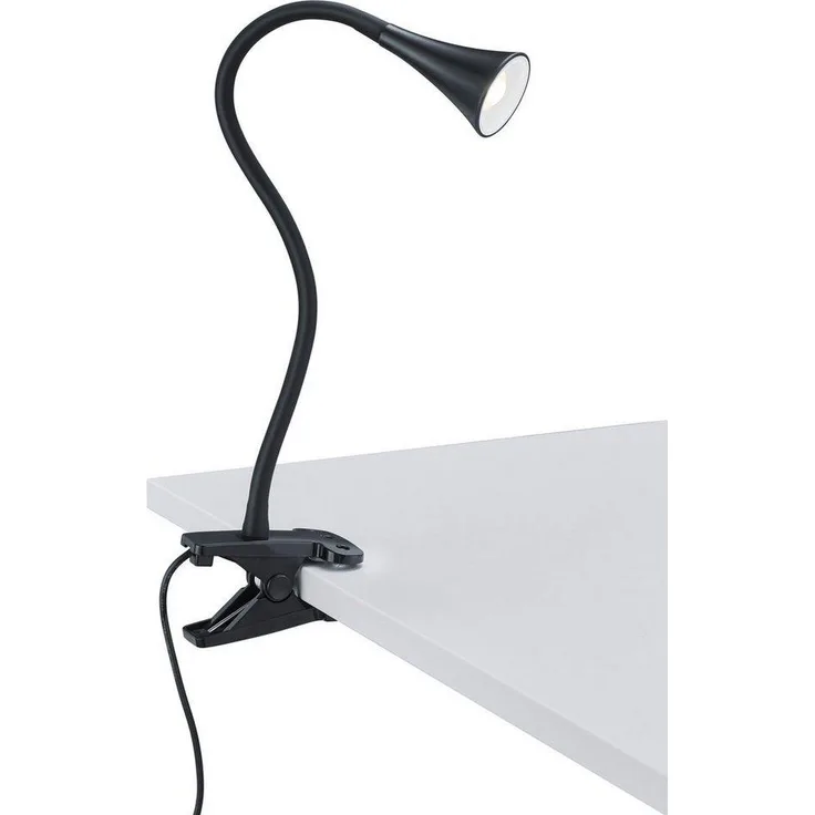 TRIO Leuchten 'Viper' LED-Klemmleuchte, Schwarz