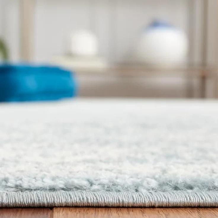 Safavieh Teppich 155x229 cm - Adirondack Collection - Transitional Design, Schiefer & Elfenbein, Pflegeleichte Synthetikmischung, Ideal für Wohnzimmer, Schlafzimmer, Büro – Bild 6