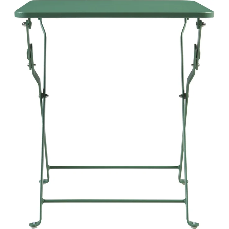 Klapptisch Vegårshei Stahl 45x40x40 cm Grün [en. casa] – Bild 5