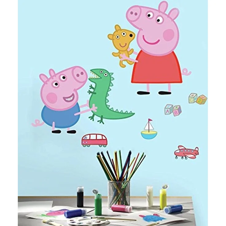 Gurli Gris Spielzeit Gigant Wandsticker – Bild 1