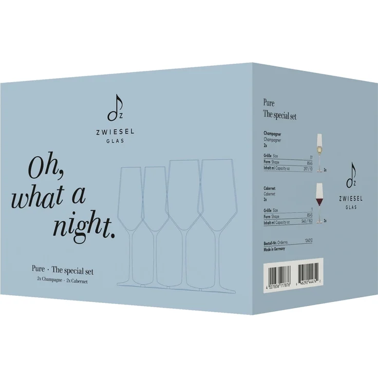 Zwiesel Glas PURE Date Night Set 4-teilig - Limited Edition – Bild 2