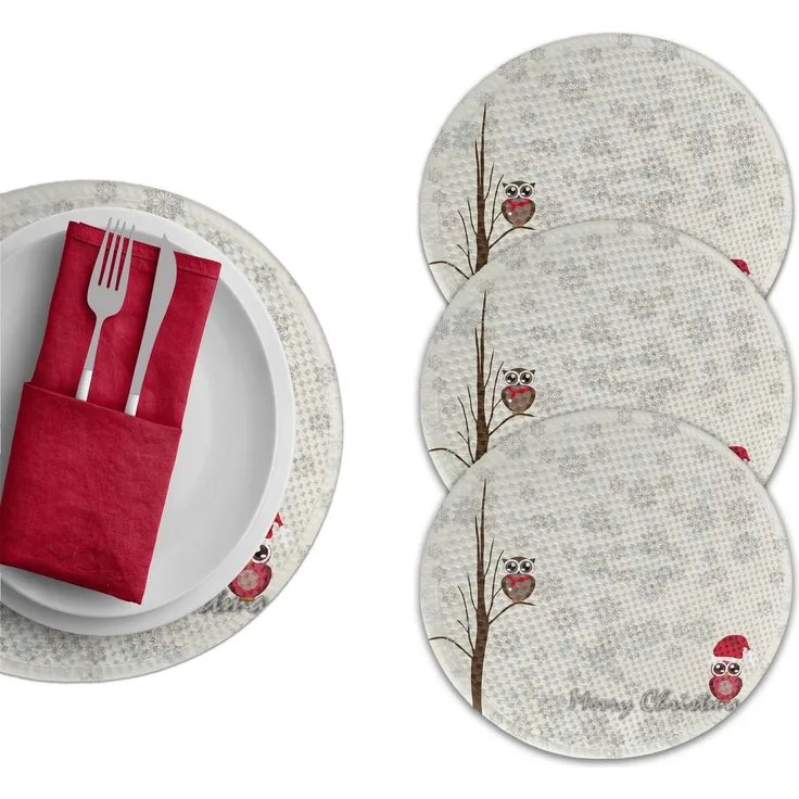 Hermia Concept '4164Supla' Tischset, Mehrfarbig, Ø 37 cm