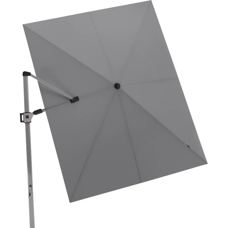 Knirps Sonnenschirm / Ampelschirm "Hyperion Prestige 330x240", stone, 330x240 cm – Bild 3