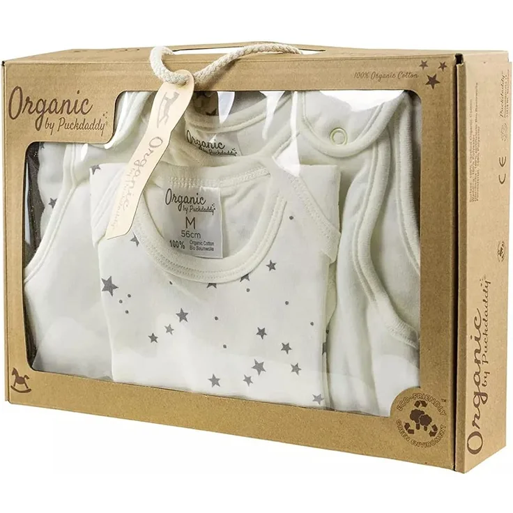 Puckdaddy 'Lia' Organic Schlafset, weiß