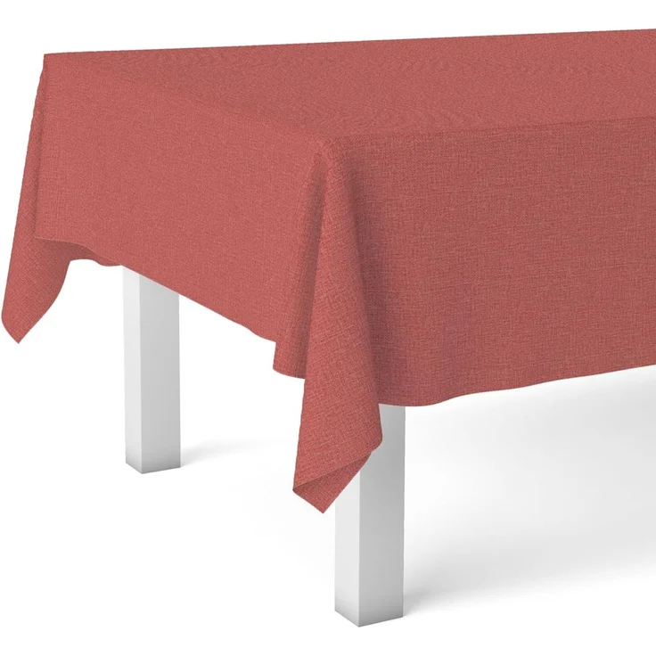 Martina Home Wachstuchtischdecke, TER, Rot, 250x140 cm