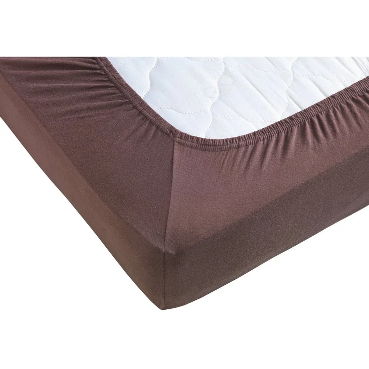 Hometex Premium Textiles Spannbettlaken Exclusive Topper-Spannbettlaken, Jersey, Für Matratzentopper und Boxspringbett Topper – Bild 3